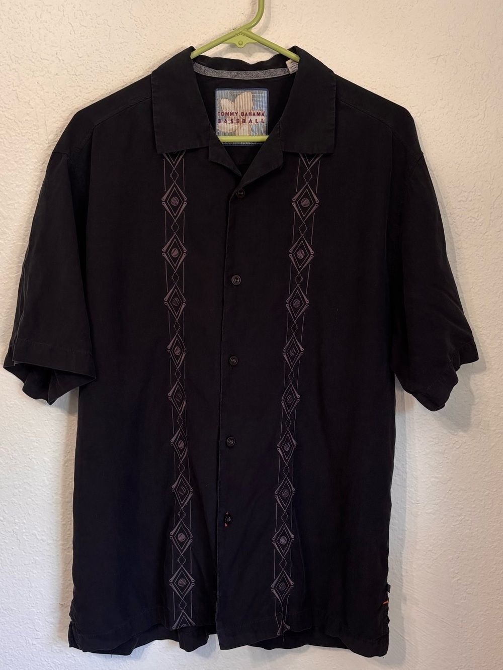 Tommy Bahama X San Francisco Giants Silk Button Down Shirt Medium